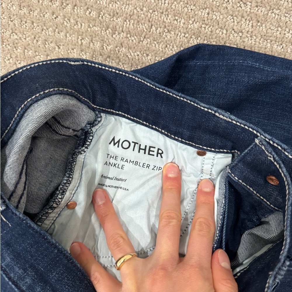 MOTHER The Rambler Zip Ankle Size 25 - Picture 4 of 5